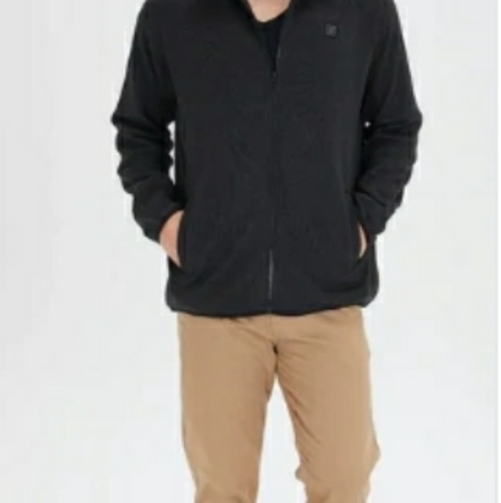 Heated Fleece Jacket Black from Weston Wear, NWT